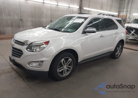 2016 Chevrolet Equinox Ltz z USA, uszkodzony, nr VIN 2GNFLGE38G6340549